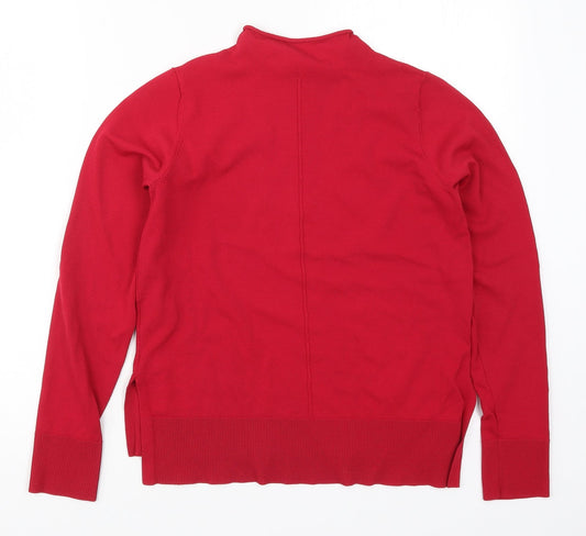 NEXT Womens Red Knit Pullover Jumper Size 6