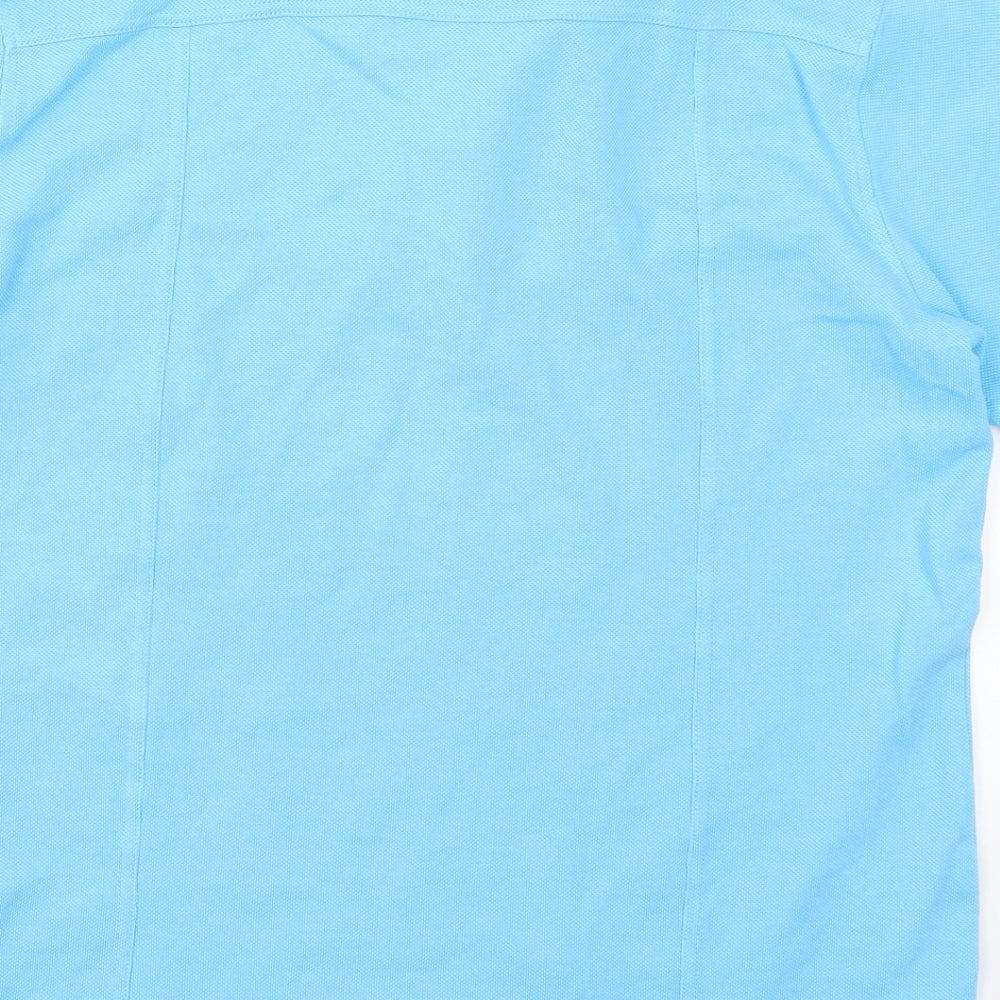 Strength & Honour Mens Blue Polo Size XL