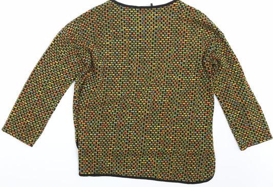 Womens UK Size One Size NEW Collection Multicoloured Pullover Jumper
