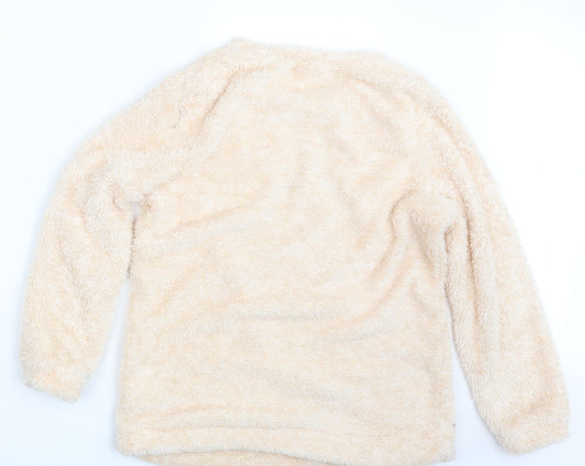City Comfort Womens Orange Pullover Jumper Size 12