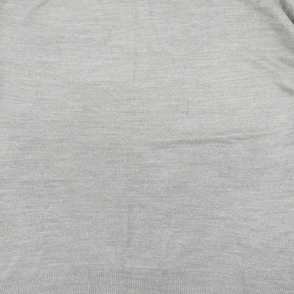 Primark Womens Grey Knit Pullover Jumper Size L