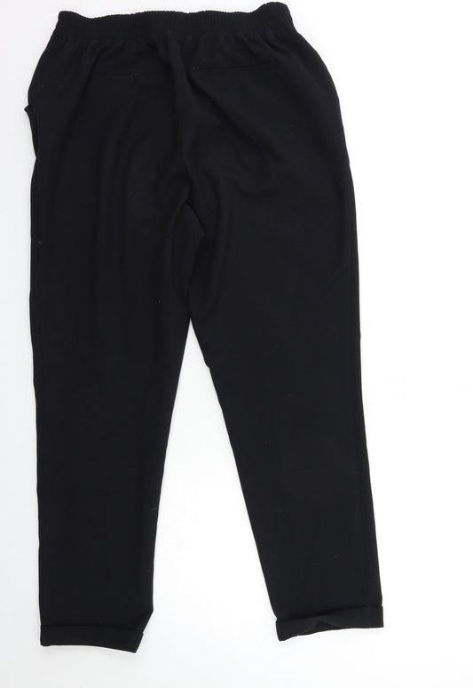 NEXT Womens Black Rayon Straight Jeans Size 12 L27 in