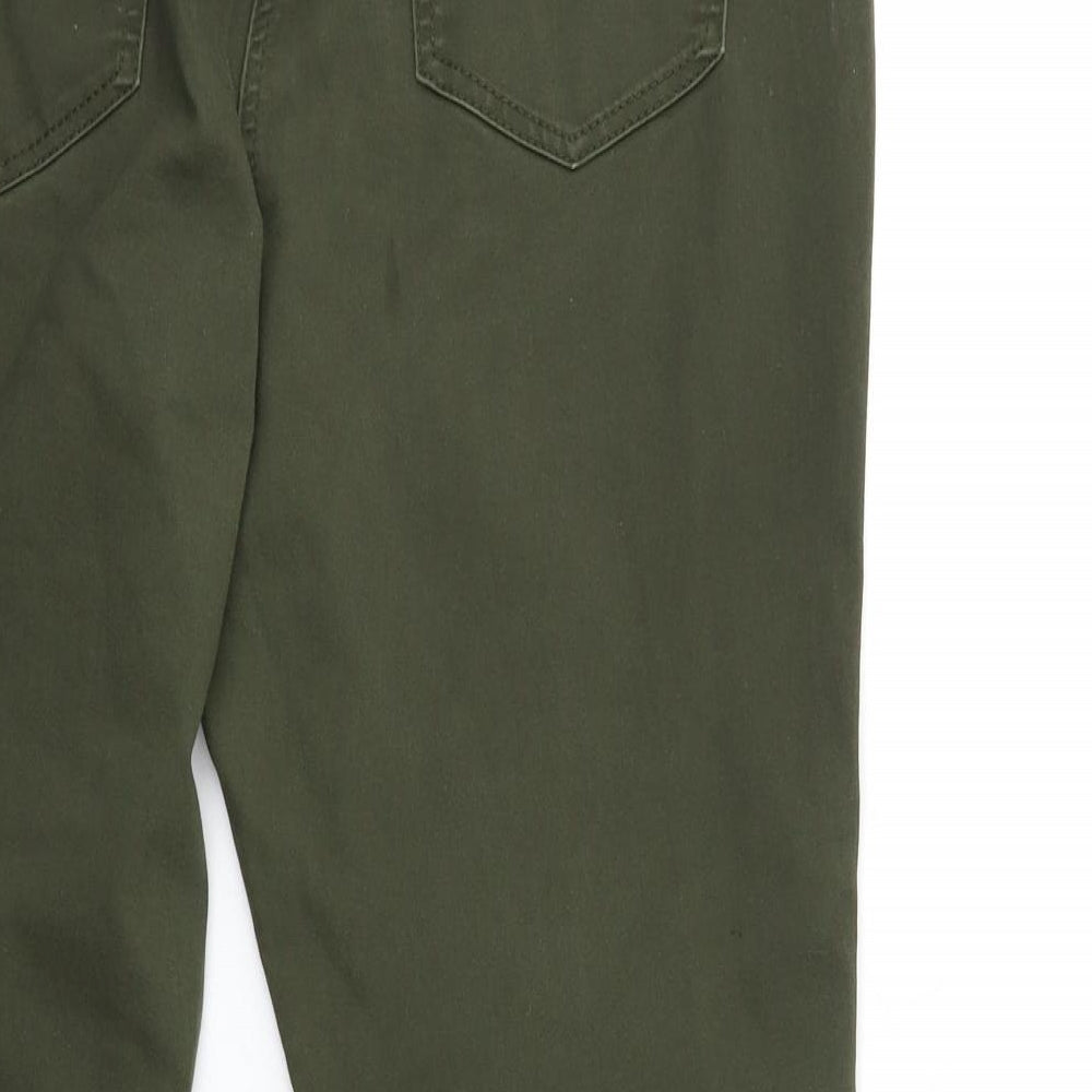 Womens UK Size 36 in Preworn Regular Fit Jegging Green Jeans