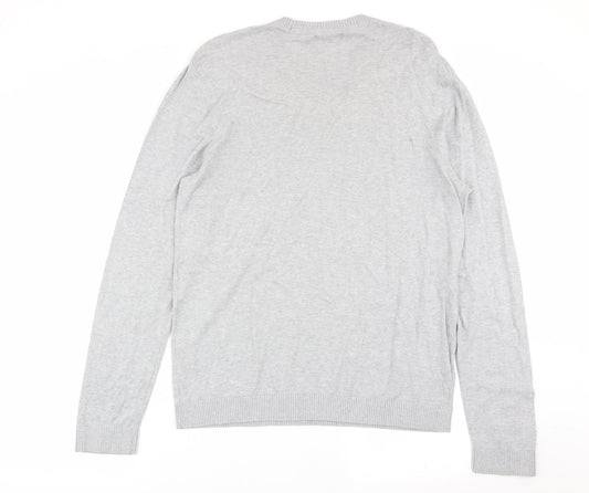 ASOS Mens Grey Pullover Jumper Size L