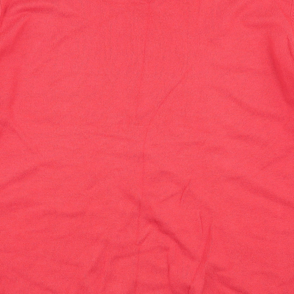 Klass Womens Red Pullover Jumper Size M