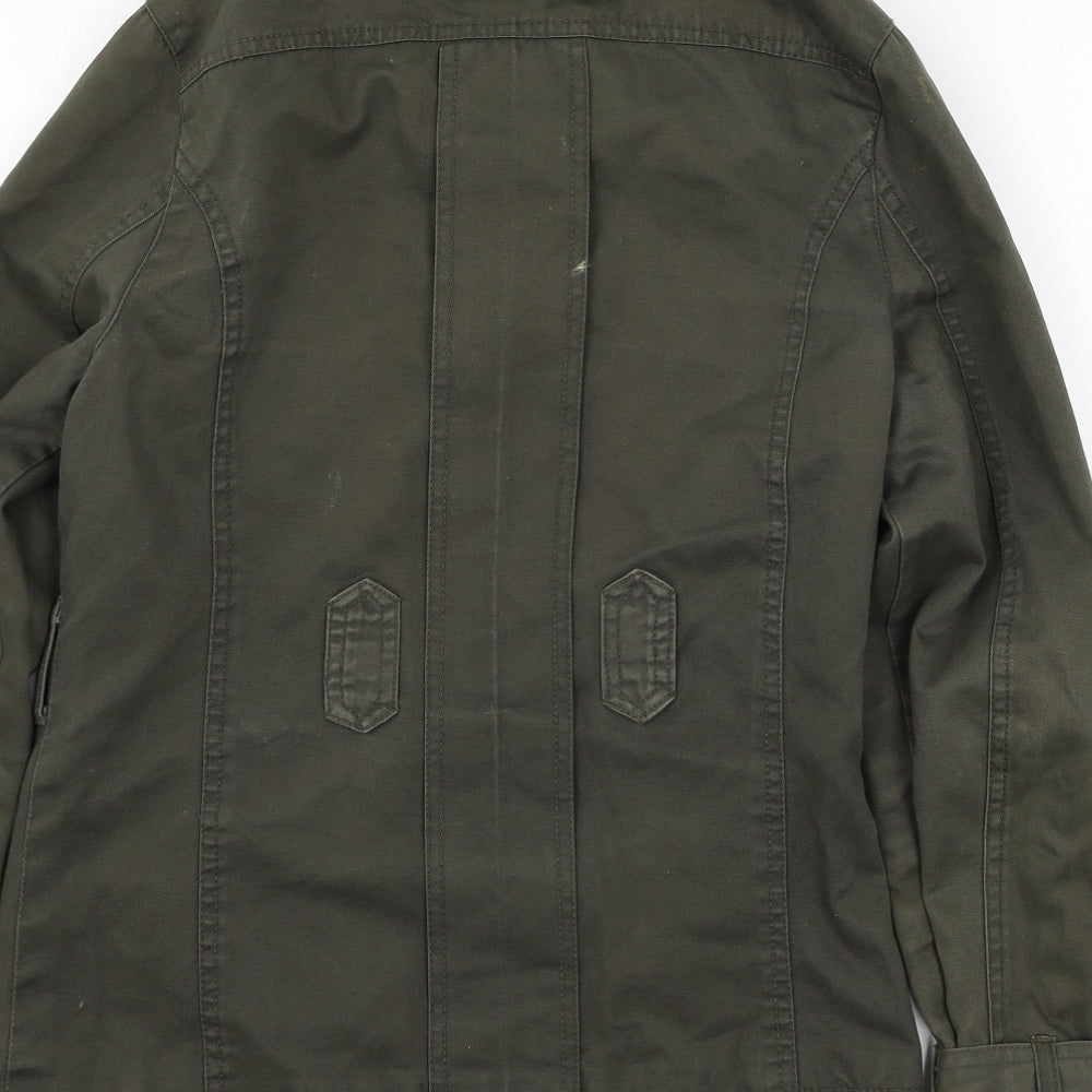 Papaya Womens Green Jacket Size 10