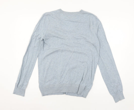 NEXT Womens Blue Knit Cardigan Jumper Size 10