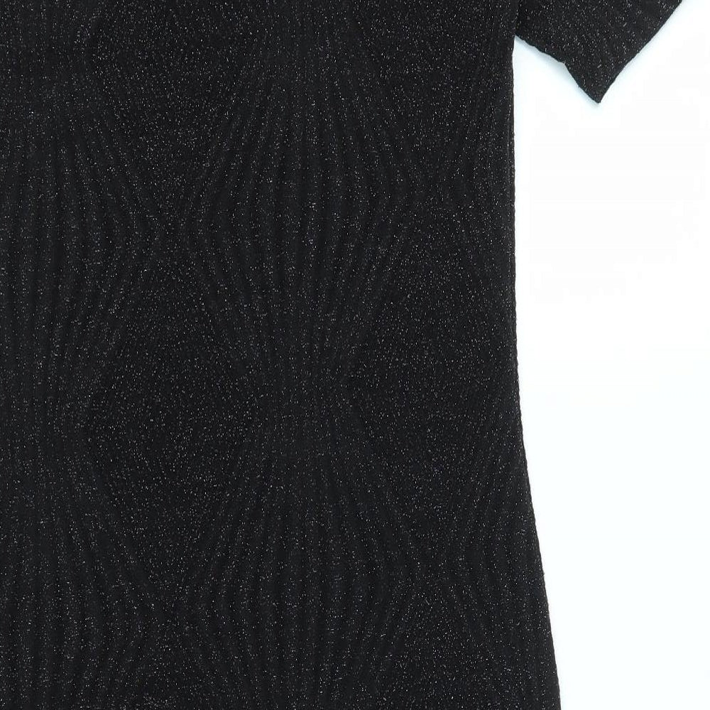 Dorothy Perkins Womens Black Fit & Flare Size 10