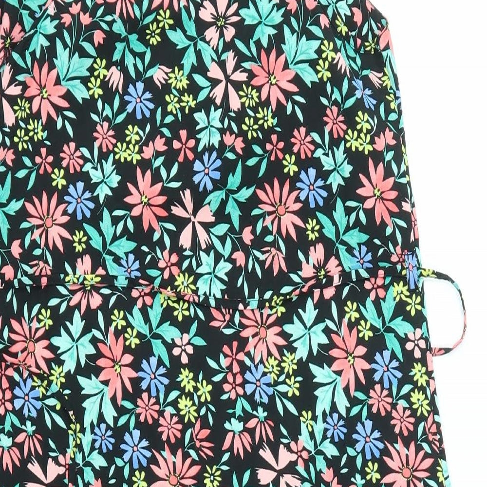 Primark Womens Multicoloured Floral Fit & Flare Size 10