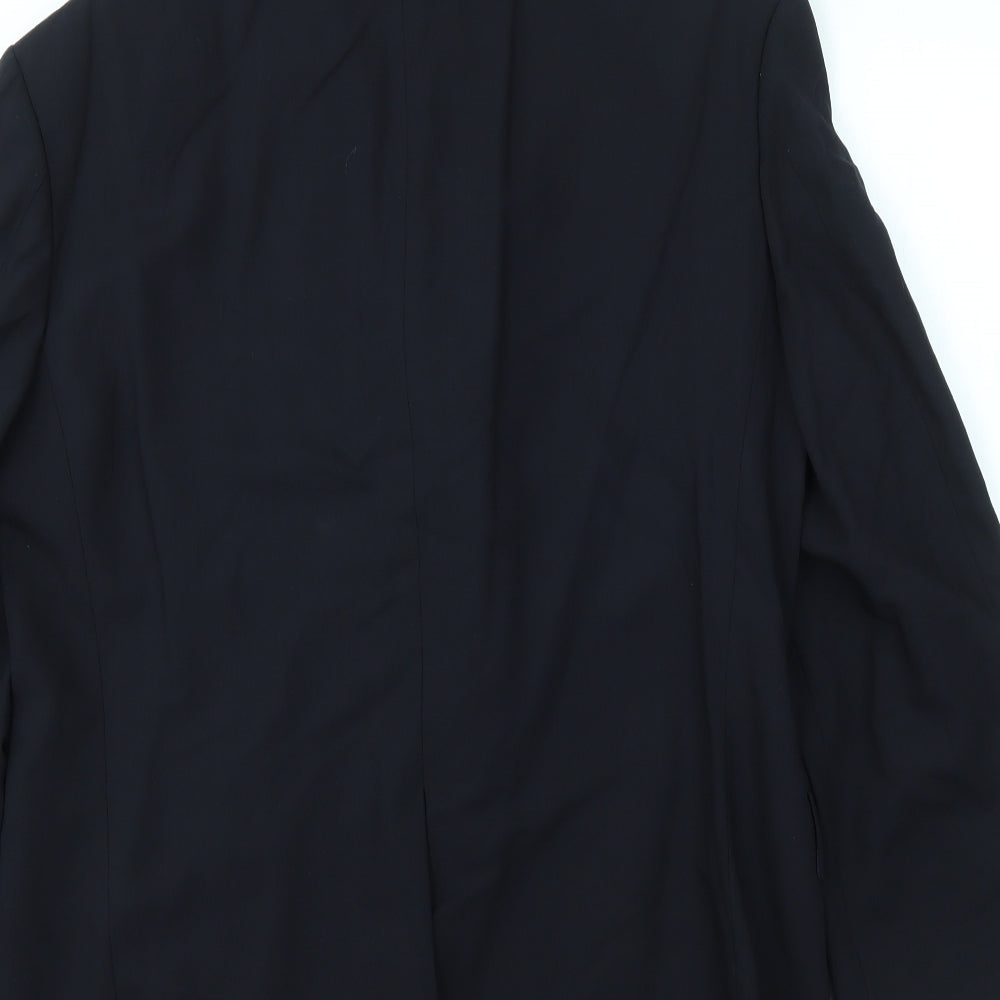 Mens UK Size 38 M&S Regular Blue Suit Jacket
