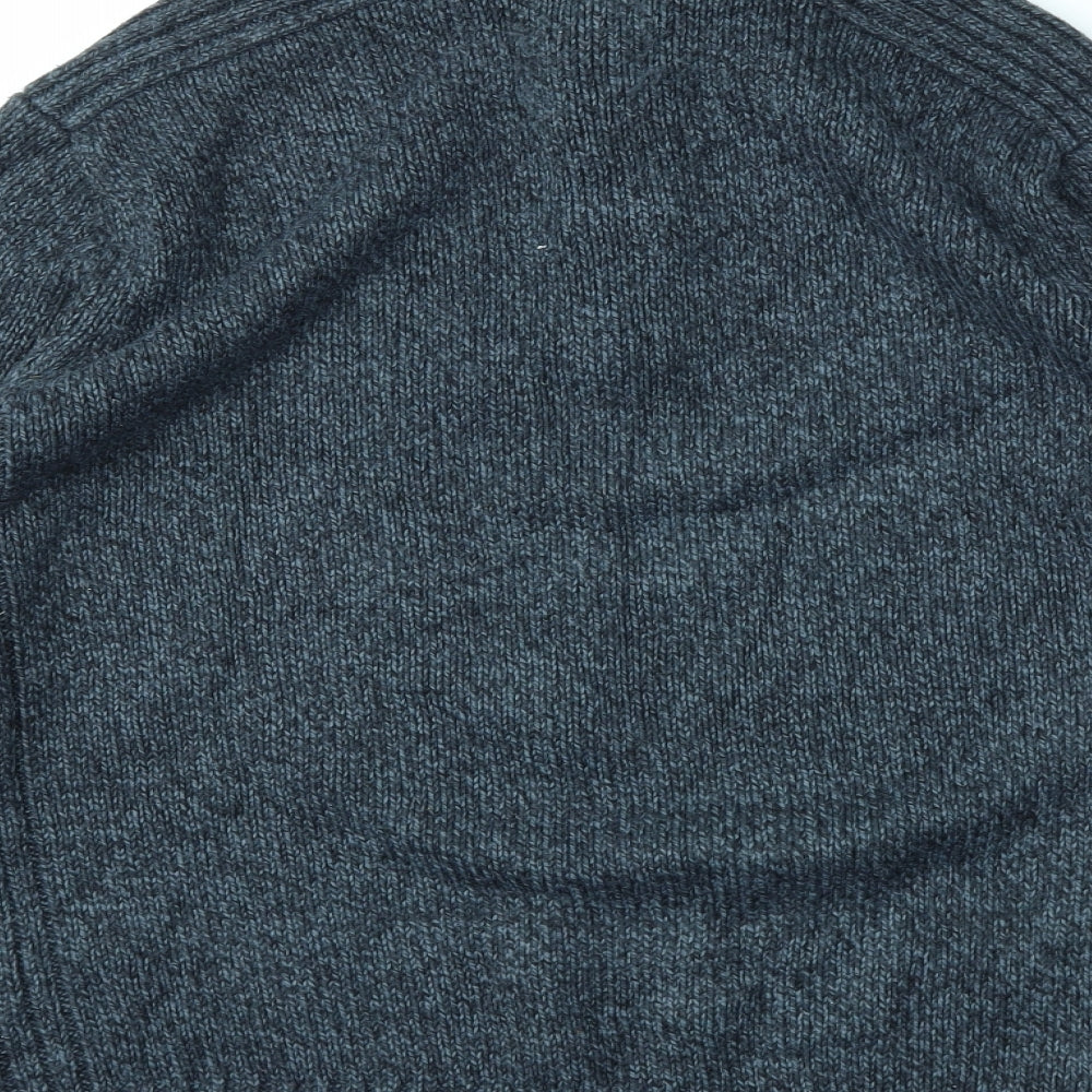 George Mens Blue Pullover Sweatshirt Size L