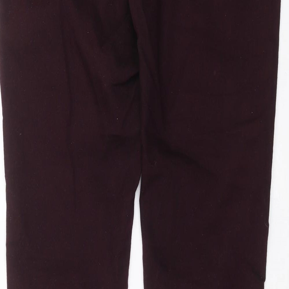 Dorothy Perkins Womens Purple Denim Jegging Jeans Size 12 L33 in