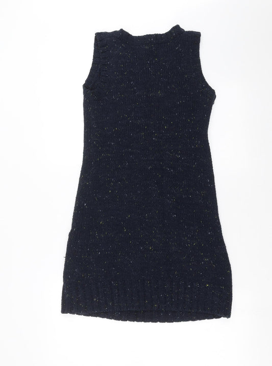 Primark Womens Blue Knit Pullover Jumper Size 10