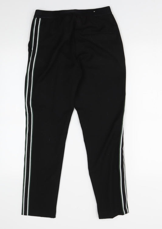 H&M Womens Black Trousers Size 8 L26 in