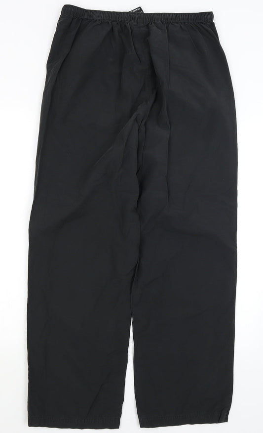 George Womens Black Trousers Size 14 L28.5 in