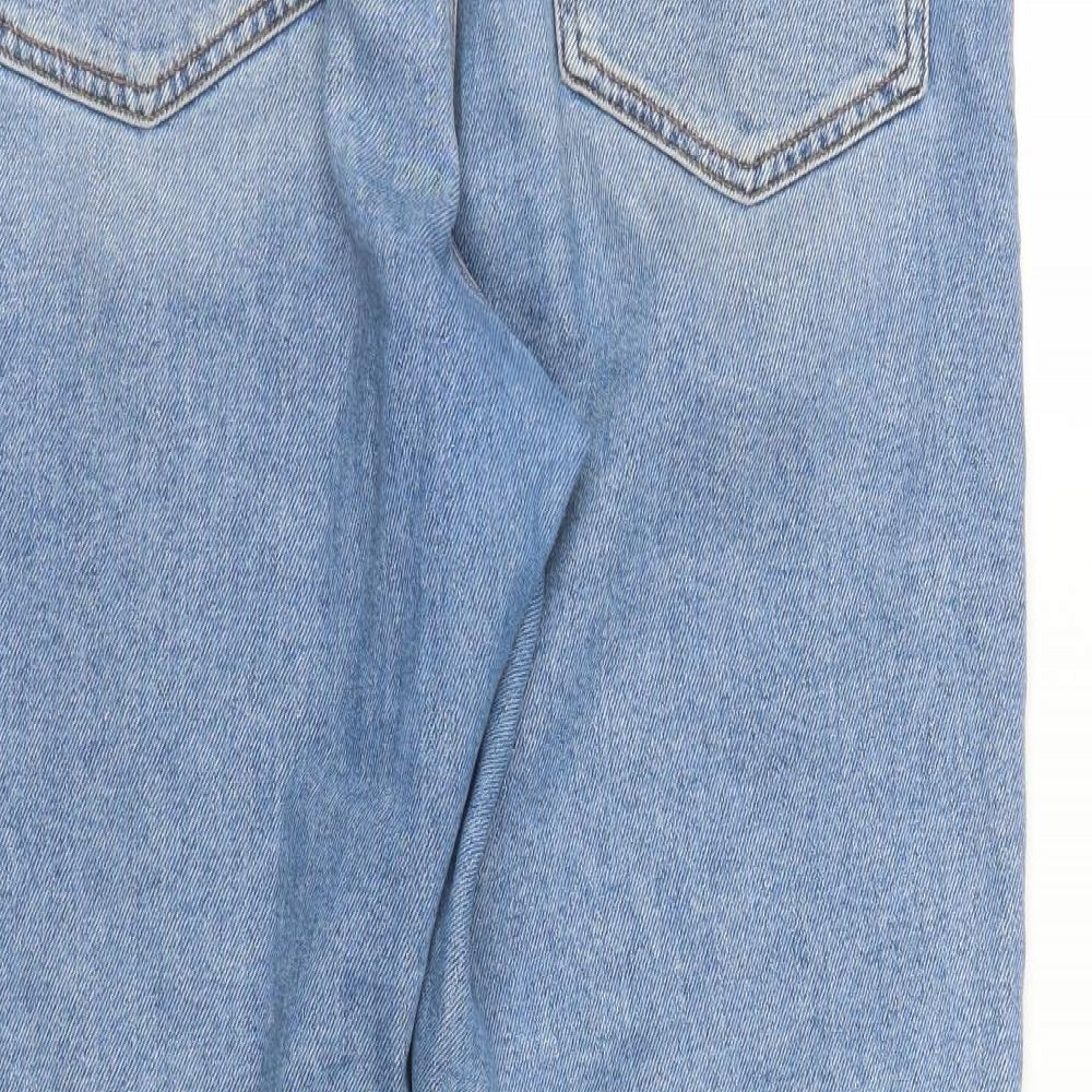 ASOS Mens Blue Denim Cropped Jeans Size 32 in L28 in