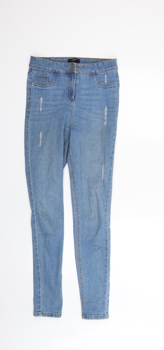 Womens UK Size 10 Matalan Regular Fit Skinny Blue Jeans