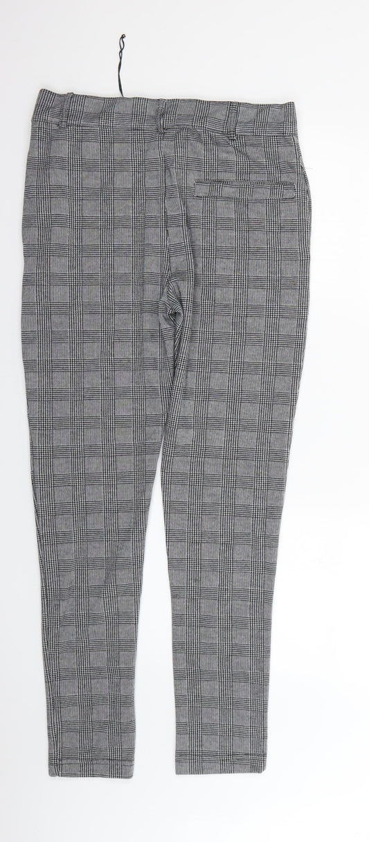 ag Mens Multicoloured Check Trousers Size L L27 in