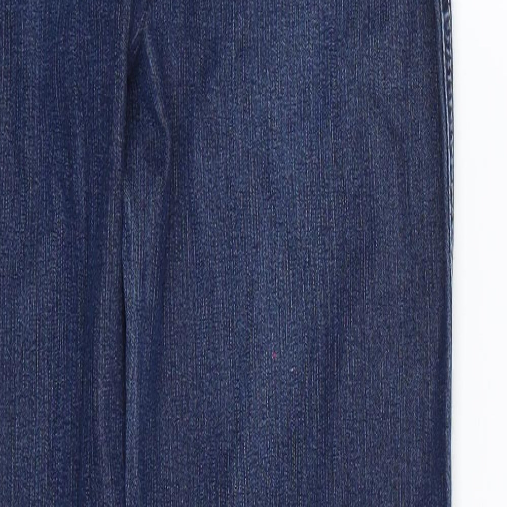 Denim & Co. Womens Blue Skinny Jeans Size 12 L27 in