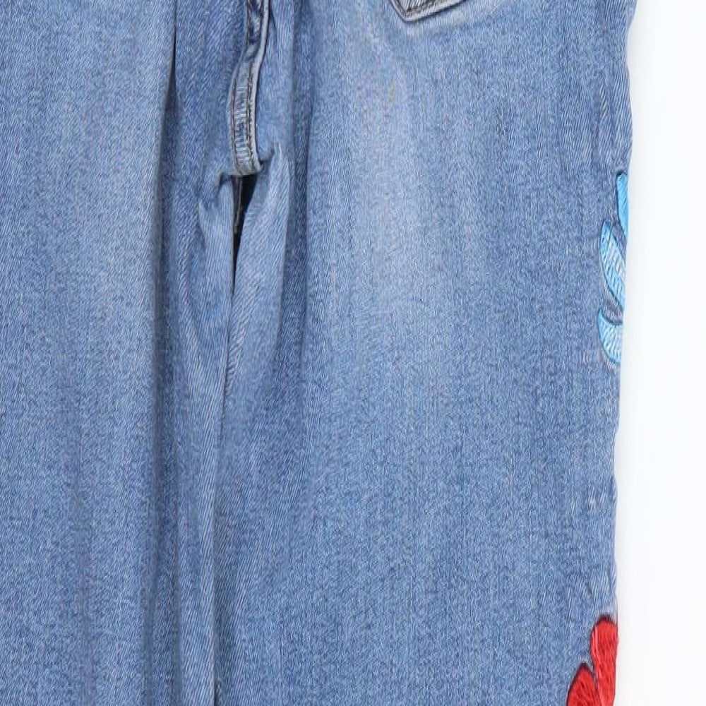 Zara Womens Beige Jeans Size 6 L24 in