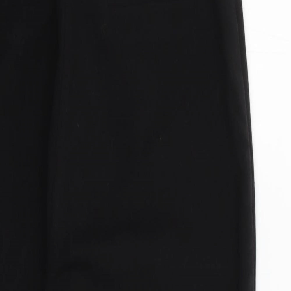 Womens UK Size 10 the collection Regular Fit Black Trousers