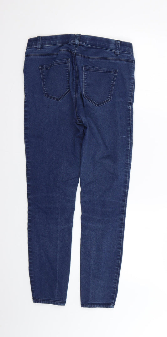BHS Womens Blue   Skinny Jeans Size 10 L24 in