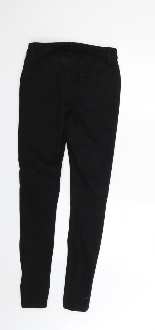 Denim & Co. Womens Black Jegging Jeans Size 10 L27 in