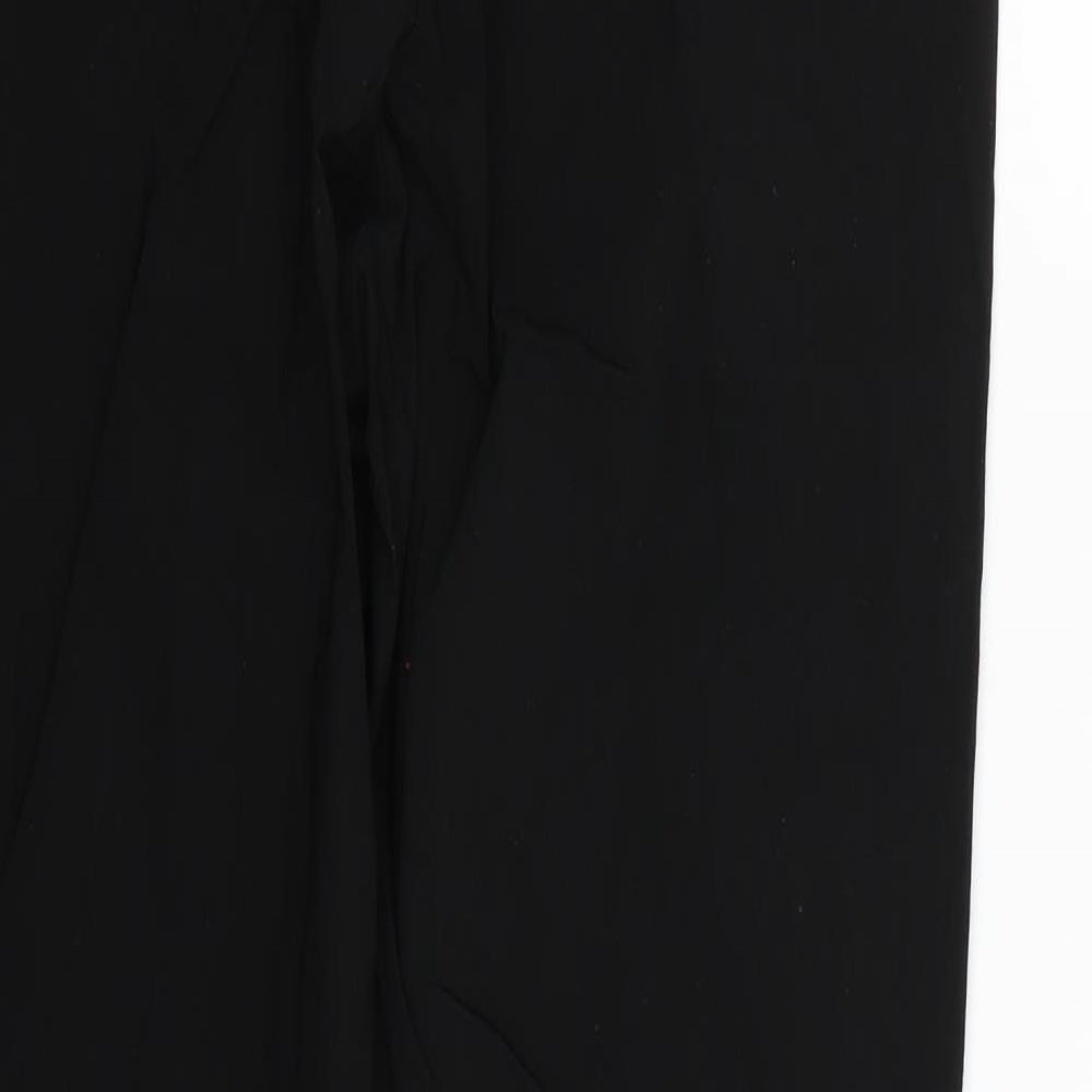 New Look Womens Black Trousers Size 14 L28 in