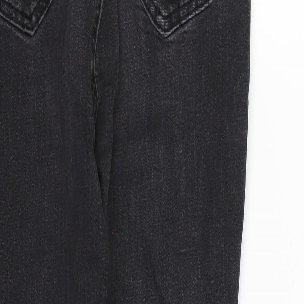 Denim & Co. Womens Grey Skinny Jeans Size 12 L26 in