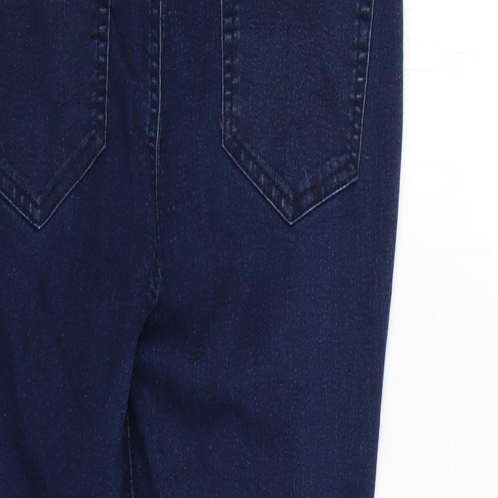 George Womens Blue Skinny Jeans Size 14 L26 in