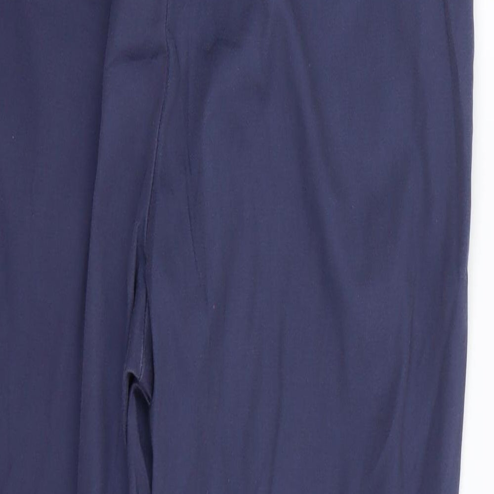 Womens UK Size 14 NEXT Regular Fit Purple Trousers