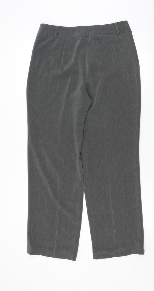 Gerry Weber Womens Grey Trousers Size 32 L30 in