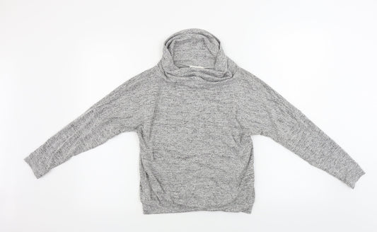H&M Girls Grey Pullover Jumper Size 10-11 Years