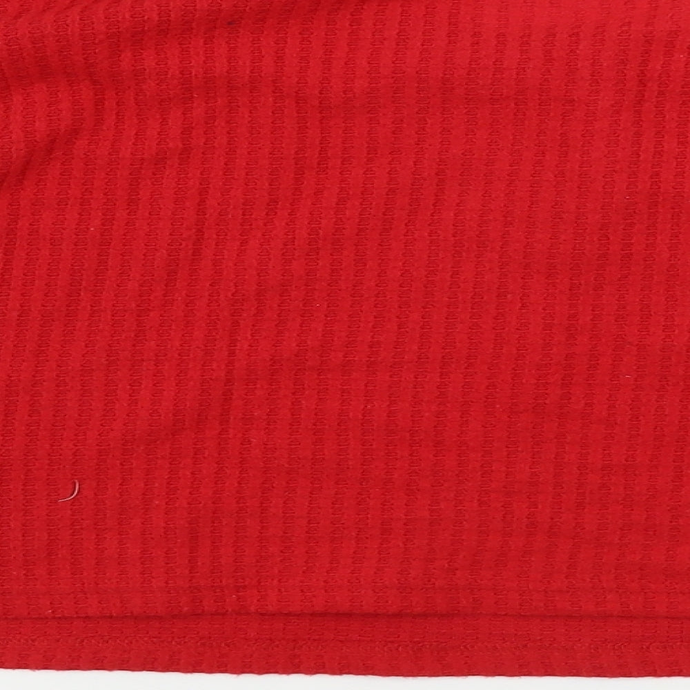 Primark Womens Red Pullover Jumper Size S
