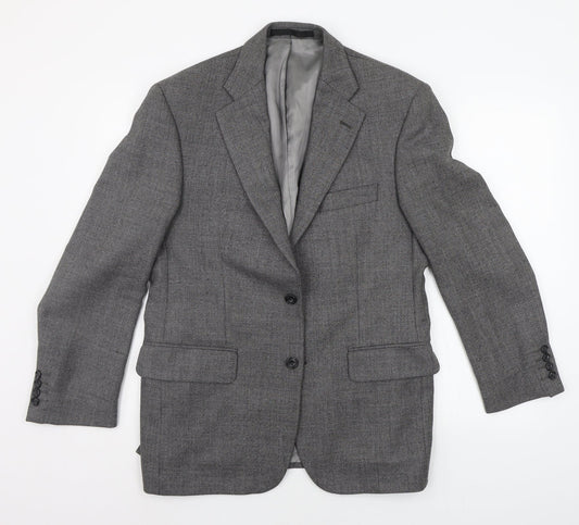 Womens UK Size 10 Marks and Spencer Regular Grey Suit Jacket