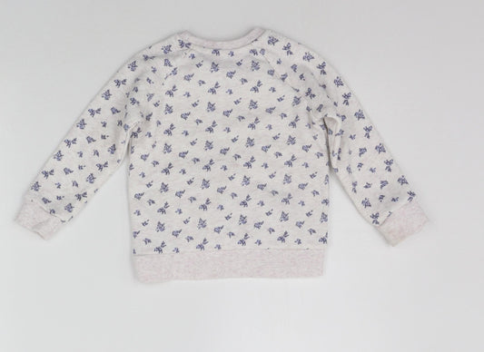 Primark Baby Yellow Geometric Pullover Jumper Size 12-18 Months