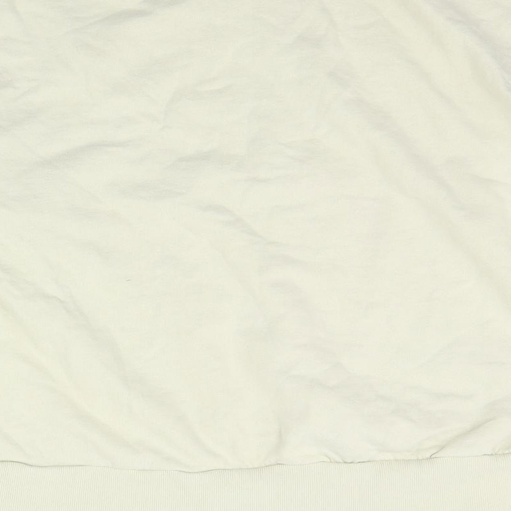 COLLUSION Womens Beige Pullover Jumper Size M