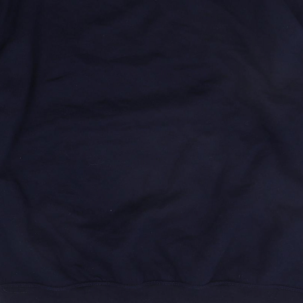 Uneek Mens Blue Pullover Jumper Size L