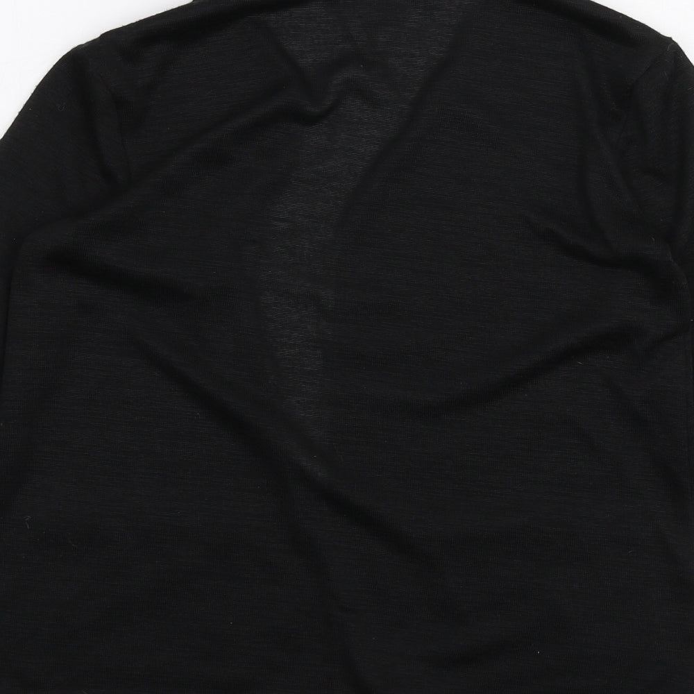 Womens UK Size 4 Atmosphere Black Cardigan Jumper