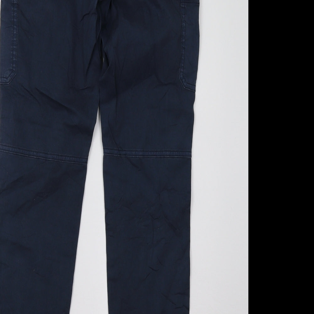 charles vogele Womens Blue Trousers Size 10 L30 in