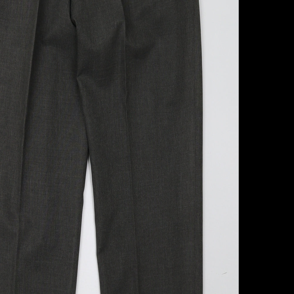 Marks and Spencer Mens Grey Trousers Size 32 L29 in