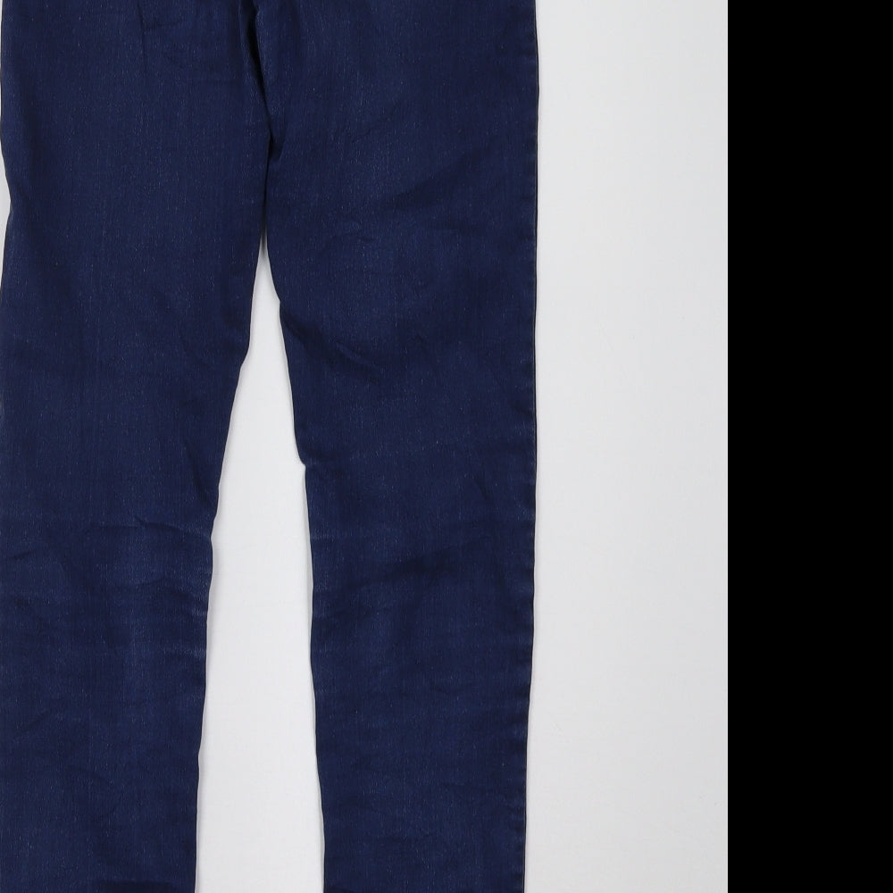 Womens UK Size 10 In Extenso Regular Fit Skinny Blue Jeans