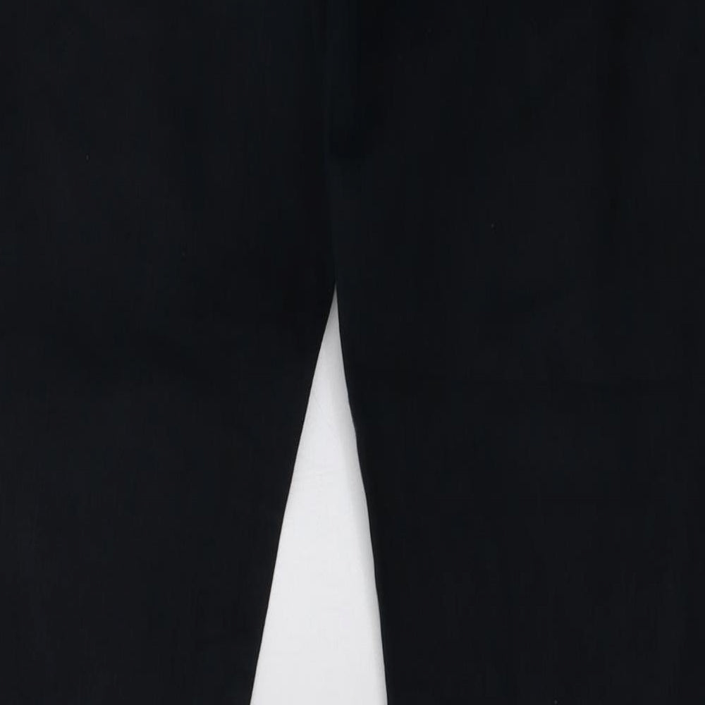 unique denim goods Womens Black Denim Straight Jeans Size 42 L32 in