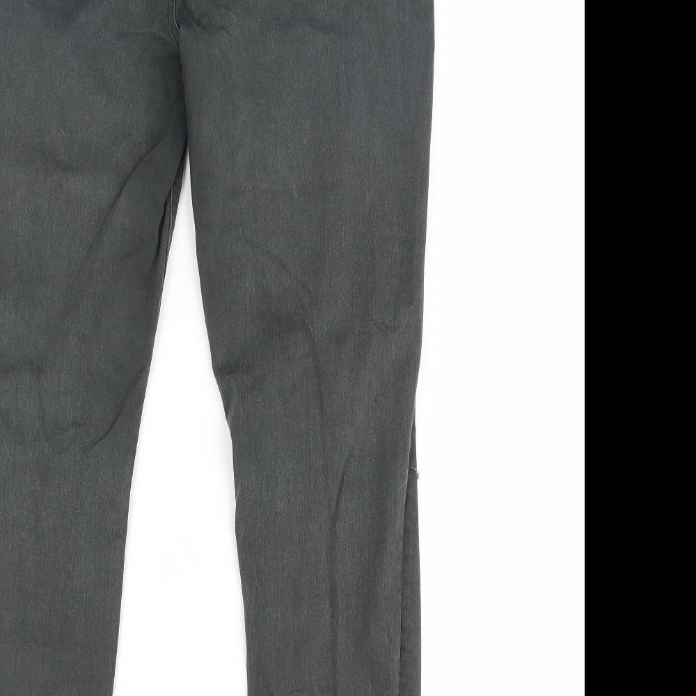 American eagle Womens Green Denim Skinny Jeans Size 32 L30 in