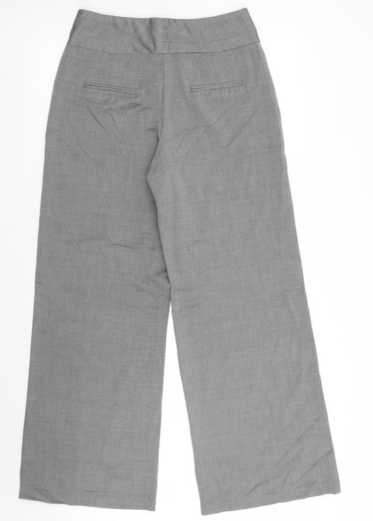 Womens UK Size 10 Marks and Spencer Regular Fit Grey Trousers