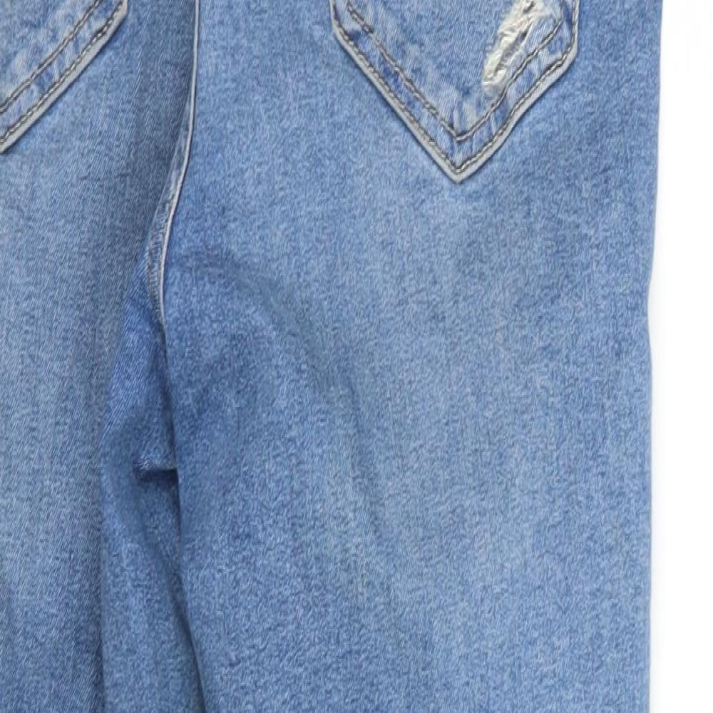 Womens UK Size 30 Topshop Regular Fit Skinny Blue Jeans