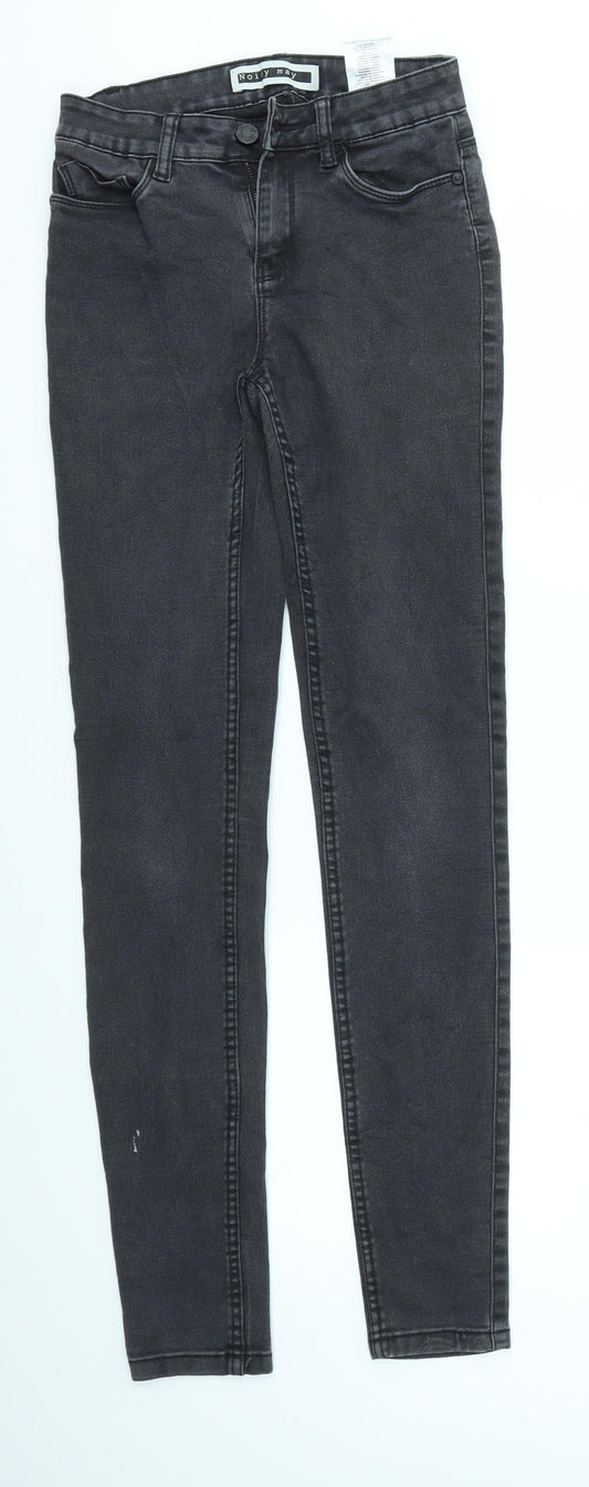 Noisy May Womens Grey Jegging Jeans Size XS L31 in