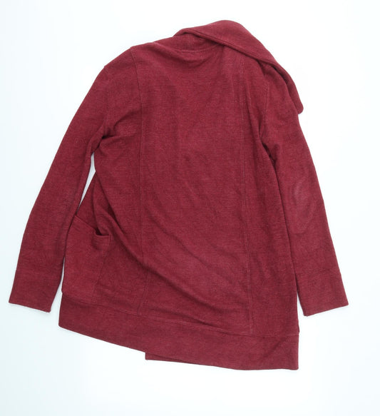 Caslon Womens Purple Cardigan Jumper Size S