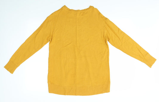 F&F Womens Orange Pullover Jumper Size 8