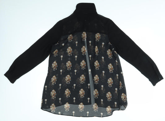 F&F Womens Multicoloured Basic Blouse Size 10